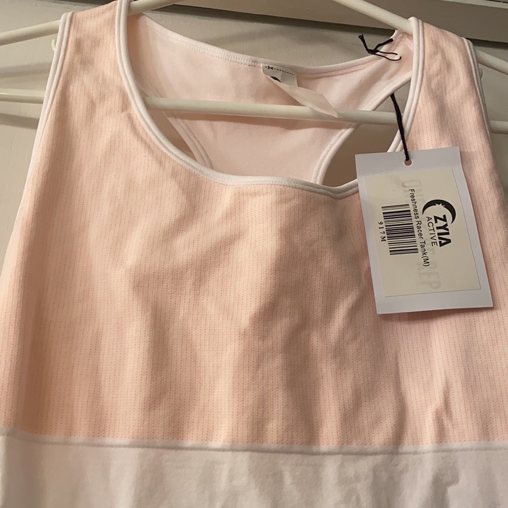 NWT Zyia Freshness Racer Tank - Picture 2 of 2